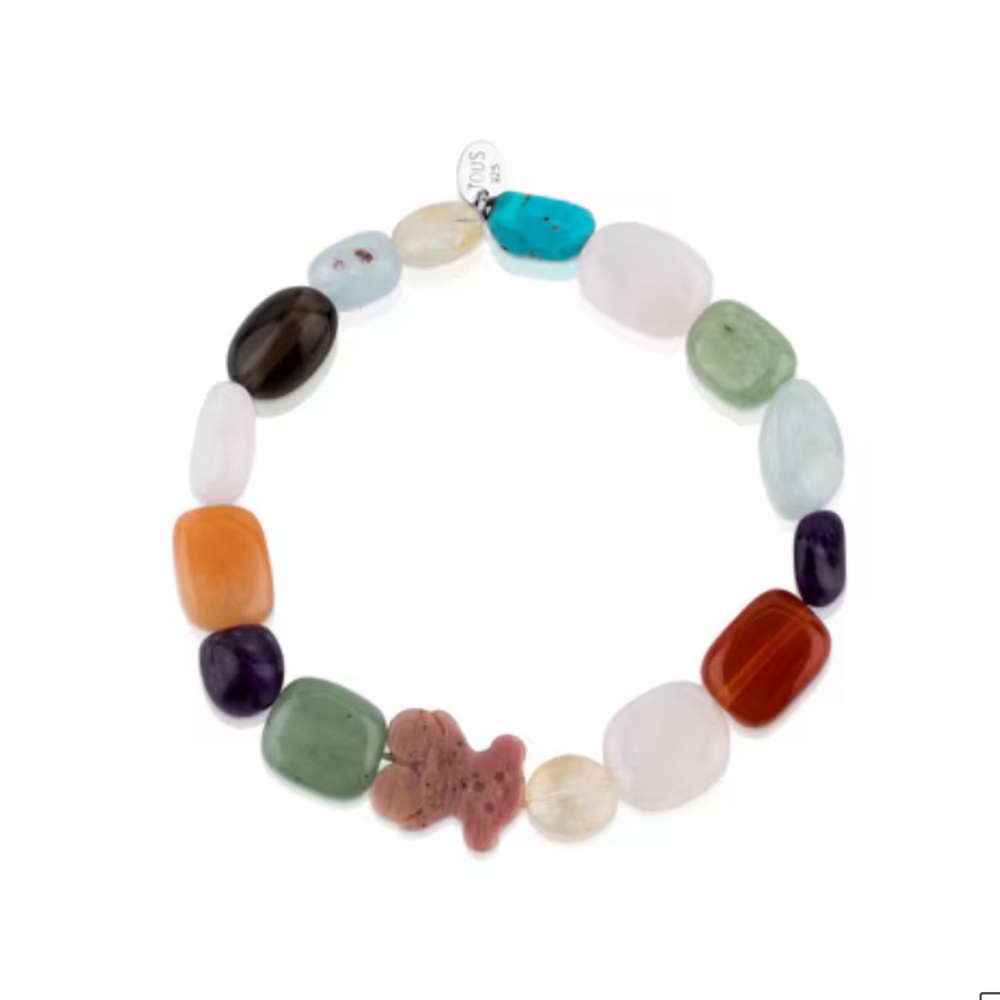 Tous Colors Rhodonite Bear Bracelet View 4